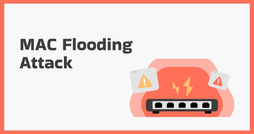 Featured image for MAC Flooding Attacks: Definition, Risks, and Prevention